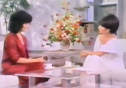 徹子の部屋に出演した山口百恵